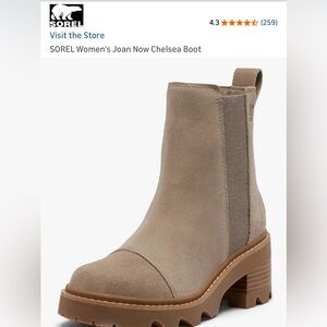 Like new Sorel Joan Now Chelsea boot